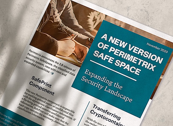 Announcing a new version 2.8 of Perimetrix SafeSpace
